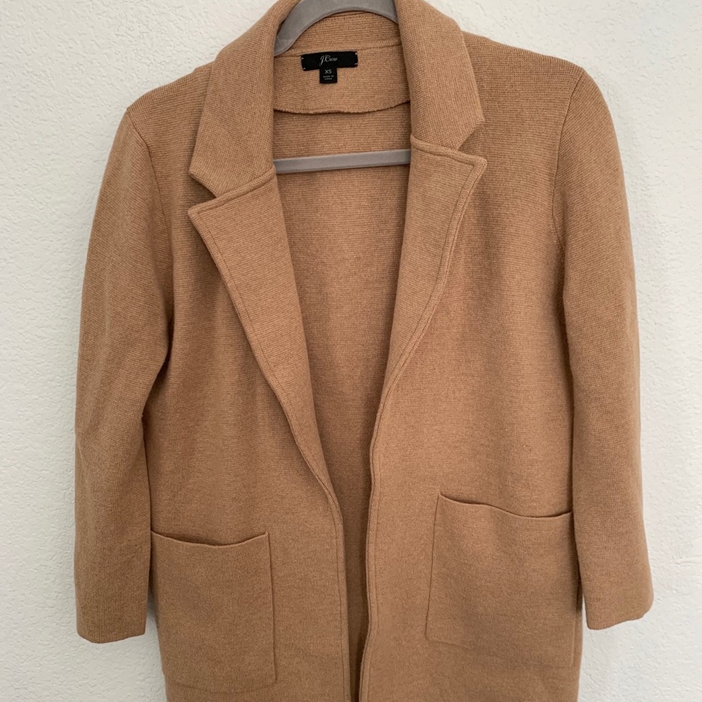 J Crew Cardigan Blazer size xs